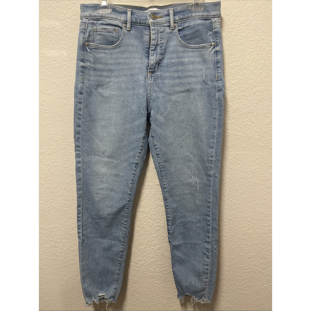 Loft Women's Slim Pockets High Waist Skinny Denim Jeans Size 30/10